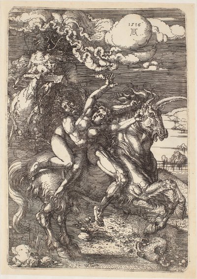 Proserpina elrablása alkotó: Albrecht Dürer