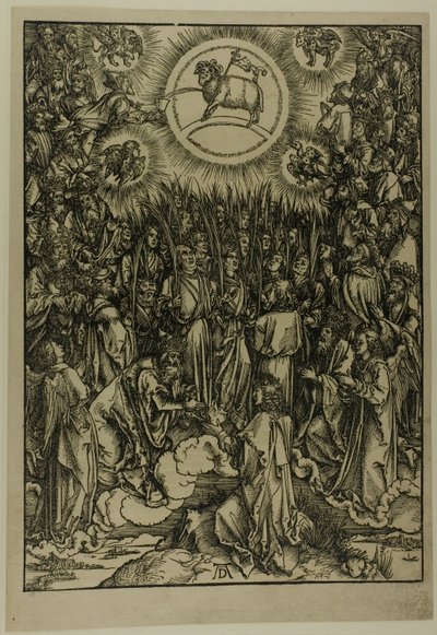 A Bárányimádat – A kiválasztottak himnusza, Az Apokalipszisből alkotó: Albrecht Dürer