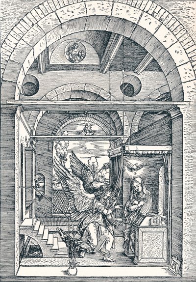 Angyali üdvözlet, 1506 1906 alkotó: Albrecht Dürer