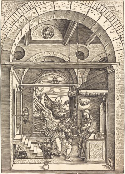 Az Angyali üdvözlet alkotó: Albrecht Dürer