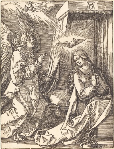 Az Angyali üdvözlet alkotó: Albrecht Dürer