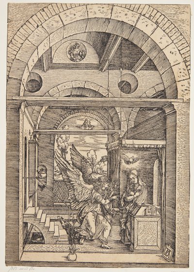 Az Angyali üdvözlet alkotó: Albrecht Dürer