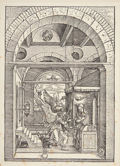 Az Angyali üdvözlet alkotó: Albrecht Dürer