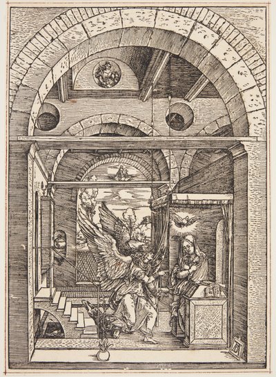Az Angyali üdvözlet alkotó: Albrecht Dürer