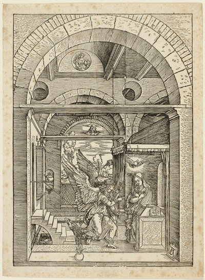 Az Angyali üdvözlet, A Szűz életéből alkotó: Albrecht Dürer