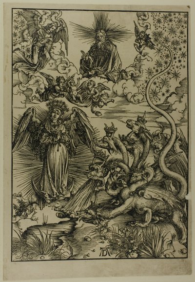 Az apokaliptikus nő az Apokalipszisből alkotó: Albrecht Dürer