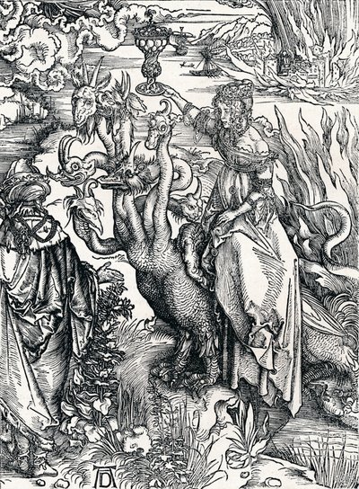 A babiloni kurva, 1498, 1906 alkotó: Albrecht Dürer