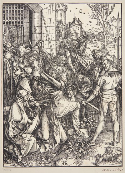 A kereszthordozás alkotó: Albrecht Dürer