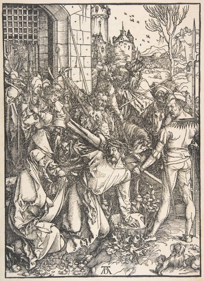 A kereszthordozás, A nagy szenvedélyből.n.d. alkotó: Albrecht Dürer