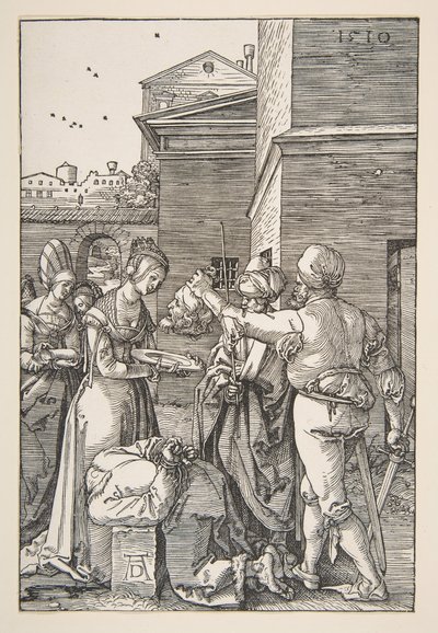 Keresztelő Szent János lefejezése, 1510. alkotó: Albrecht Dürer