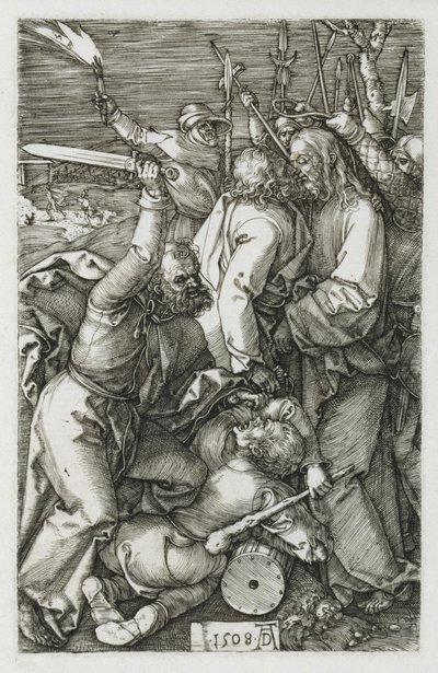 Krisztus árulása alkotó: Albrecht Dürer