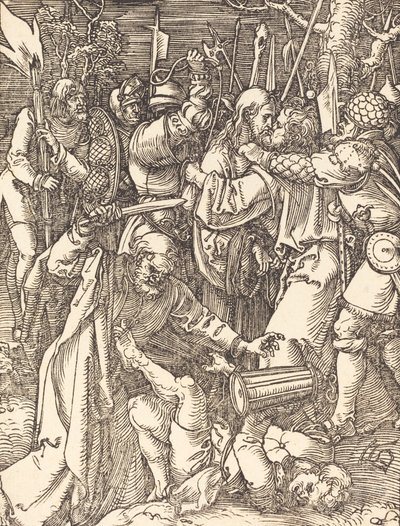 Krisztus árulása, valószínűleg c. 15091510. alkotó: Albrecht Dürer