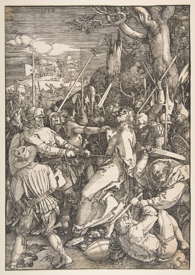 Krisztus árulása.n.d. alkotó: Albrecht Dürer