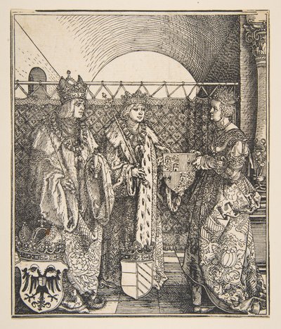 Fülöp és Johanna eljegyzése alkotó: Albrecht Dürer