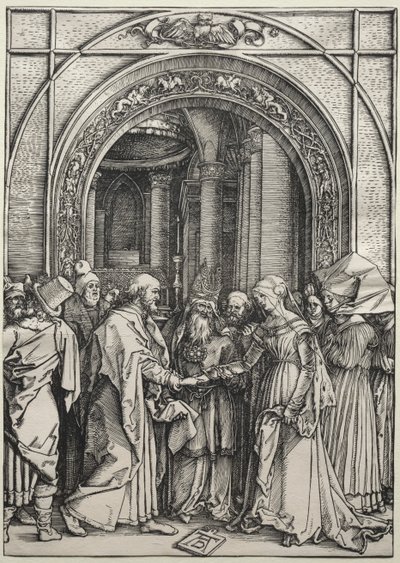 A Szűzanya eljegyzése alkotó: Albrecht Dürer