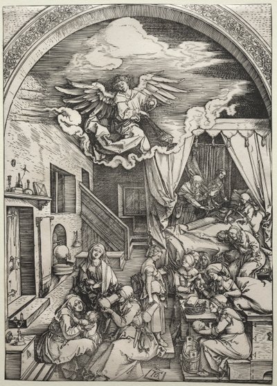 A Szűz születése alkotó: Albrecht Dürer