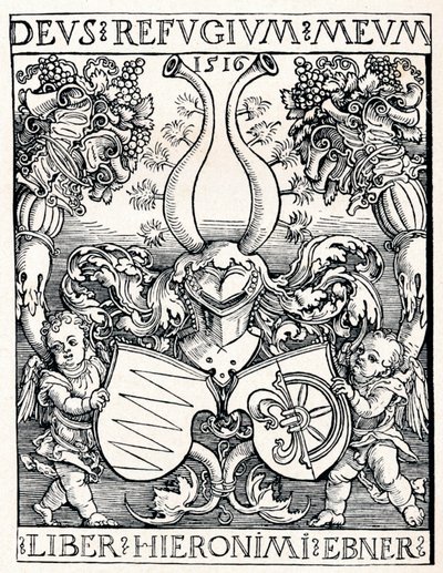 Jerome Ebner könyvtáblája, 1516 1906 alkotó: Albrecht Dürer