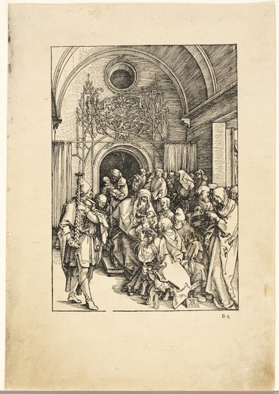 Krisztus körülmetélése, A Szűz életéből alkotó: Albrecht Dürer