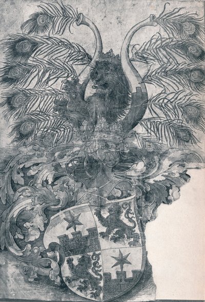 Wilhelm és Wolfgang Roggendorff címere, 1520 1906 alkotó: Albrecht Dürer