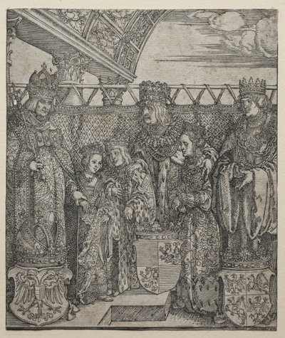 A hercegek kongresszusa Bécsben, 1512-1515. alkotó: Albrecht Dürer
