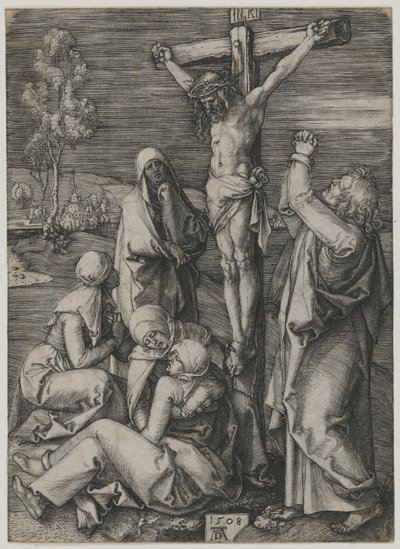 A keresztre feszítés alkotó: Albrecht Dürer