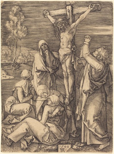 A keresztre feszítés alkotó: Albrecht Dürer