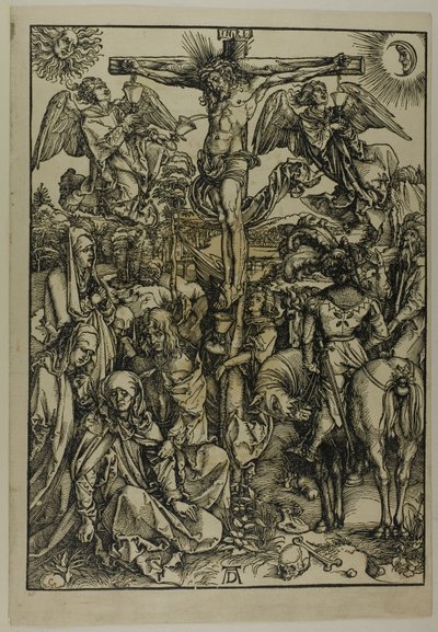 A keresztre feszítés, A nagy szenvedélyből alkotó: Albrecht Dürer