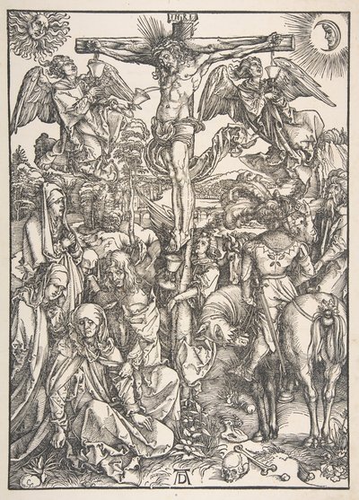 A keresztre feszítés, A nagy szenvedélyből.n.d. alkotó: Albrecht Dürer