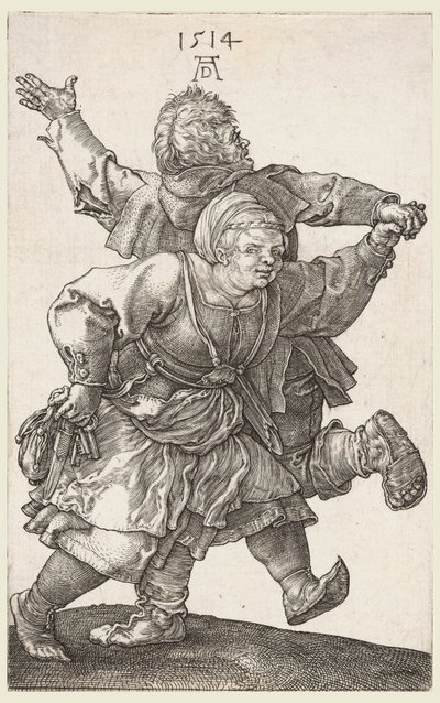 A táncoló parasztok alkotó: Albrecht Dürer