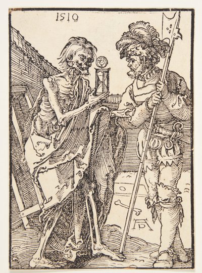A halál és a katona alkotó: Albrecht Dürer