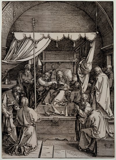 A Szűz halála alkotó: Albrecht Dürer