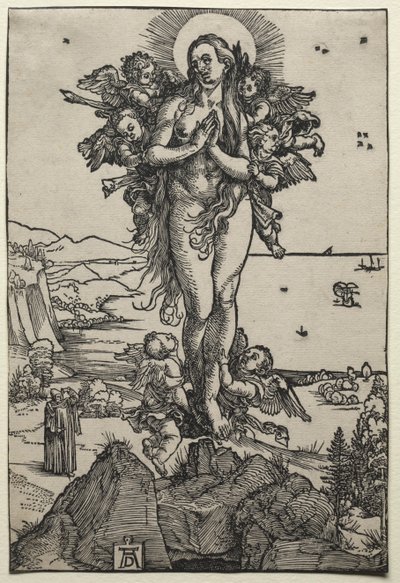 Mária Magdolna extázisa, 1501-1504. alkotó: Albrecht Dürer