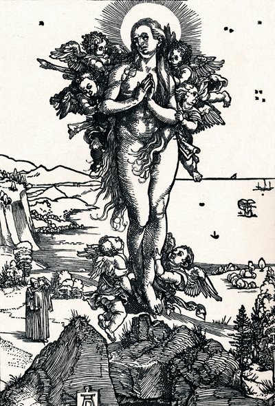 Szent Mária Magdolna felemelkedése, 1500 1906 alkotó: Albrecht Dürer