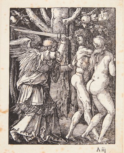 A paradicsomból való kiűzés alkotó: Albrecht Dürer