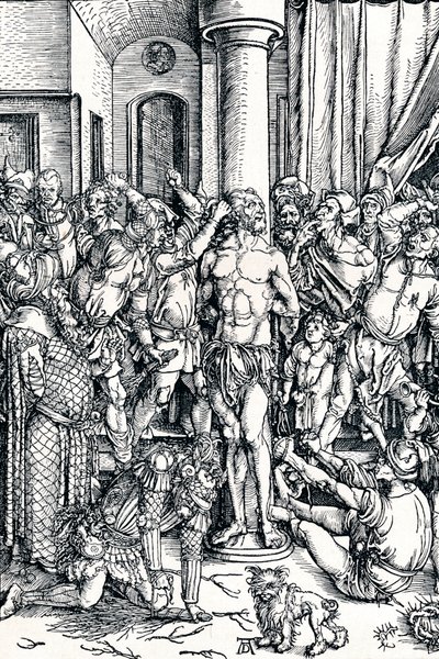 Krisztus megkorbácsolása, 1498 1906 alkotó: Albrecht Dürer