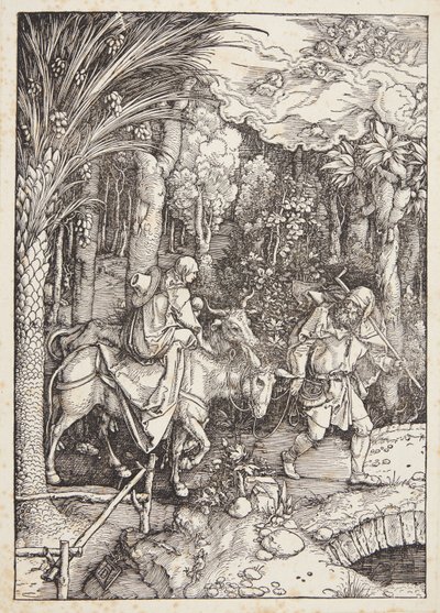 Repülés Egyiptomba alkotó: Albrecht Dürer