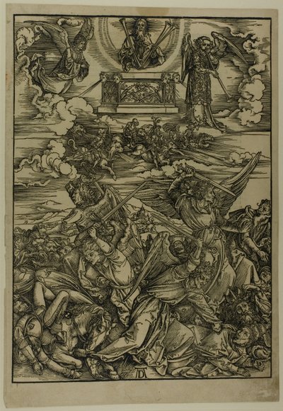Eufrátesz négy bosszúálló angyala, Az Apokalipszisből alkotó: Albrecht Dürer
