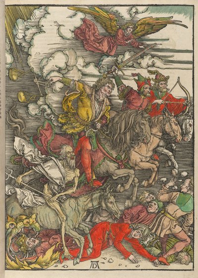 A négy lovas, Az Apokalipszisből alkotó: Albrecht Dürer