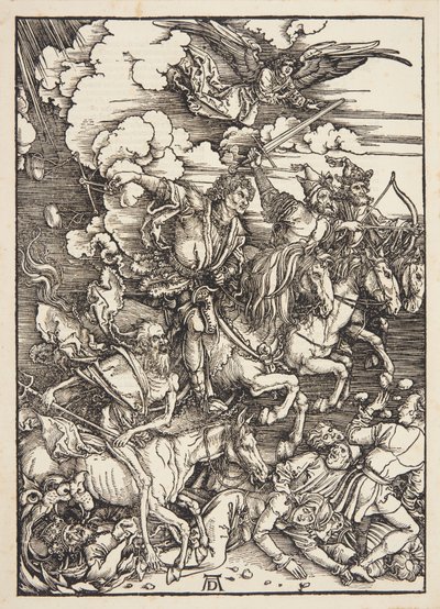 Az Apokalipszis négy lovasa alkotó: Albrecht Dürer