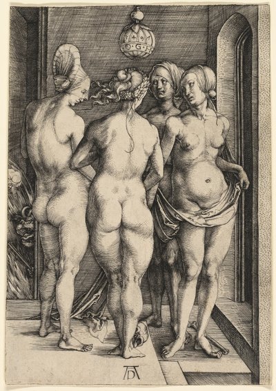 A négy meztelen nő alkotó: Albrecht Dürer