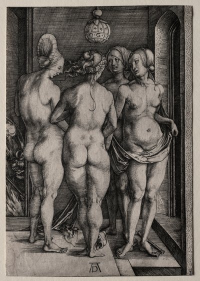 A négy boszorkány (négy meztelen nő) alkotó: Albrecht Dürer