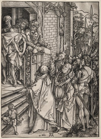A nagy szenvedély: Krisztus megmutatta az embereknek alkotó: Albrecht Dürer