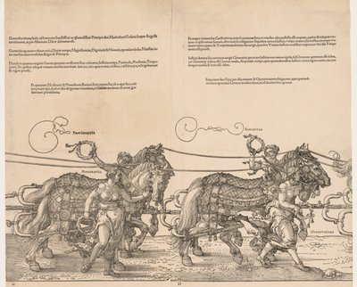 Maximilian császár nagy diadalkocsija alkotó: Albrecht Dürer