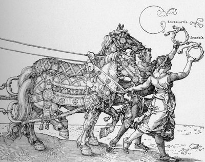 Maximilian császár nagy diadalszekere, 1523, 1906 alkotó: Albrecht Dürer