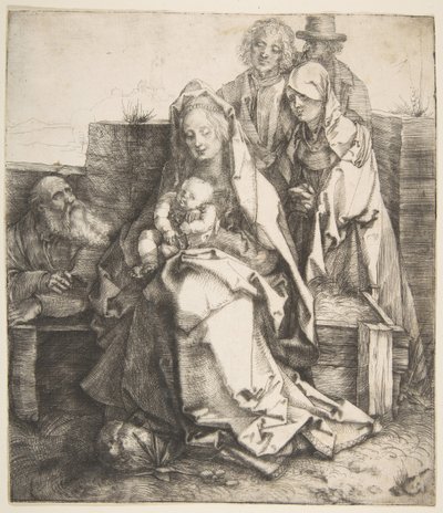 A Szent Család, 1512-13. alkotó: Albrecht Dürer