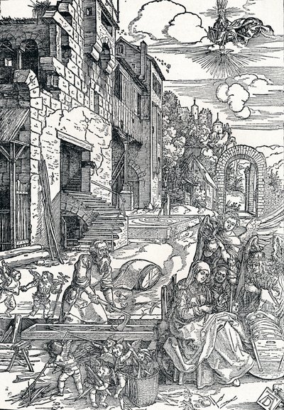 A Szent Család Egyiptomban, c1501-1502, 1906 alkotó: Albrecht Dürer