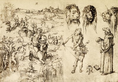 Európa elrablása alkotó: Albrecht Dürer