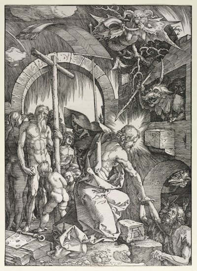 A nagy szenvedély: Krisztus leszáll a korlátok közé alkotó: Albrecht Dürer