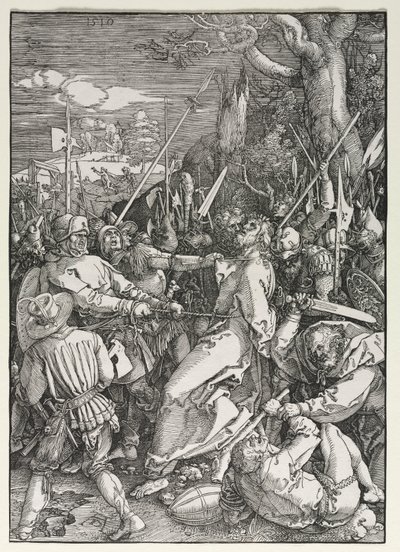A nagy szenvedély: Krisztus árulása alkotó: Albrecht Dürer