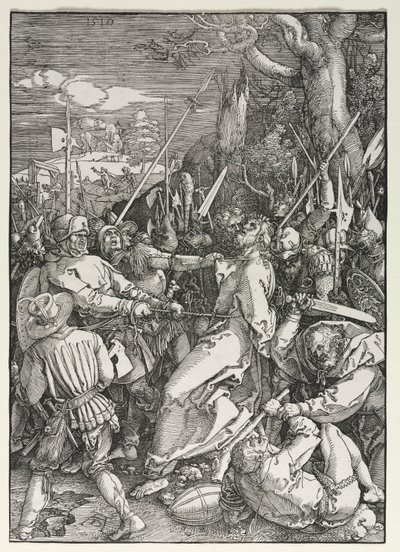A nagy szenvedés: Krisztus árulása, 1510. alkotó: Albrecht Dürer